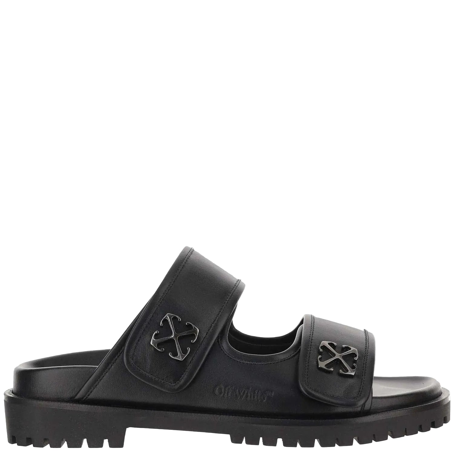 Off White Sandals Slip On Off White - Banlieue91 -