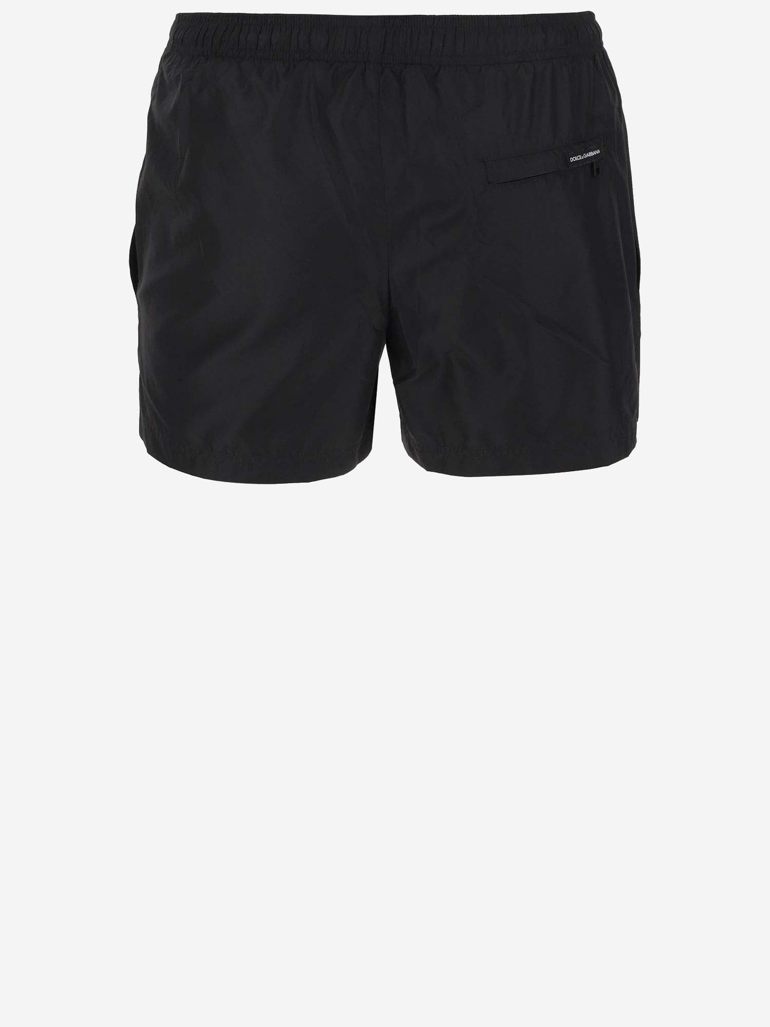 Dolce & Gabbana Nylon Swimsuit With Logo - Banlieue91 -