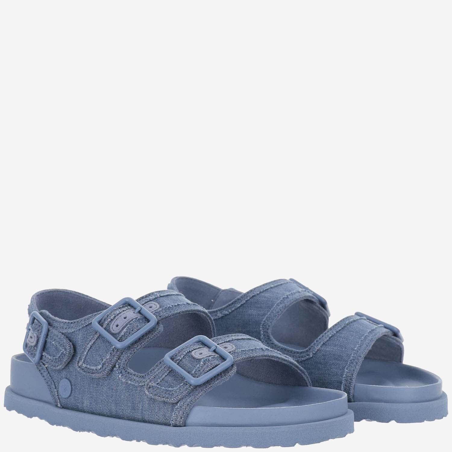 Birkenstock 1774 Milano Denim Sandals - Banlieue91 -