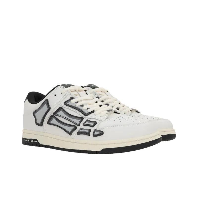 AMIRI Skel Low Top White Black - Banlieue91 -