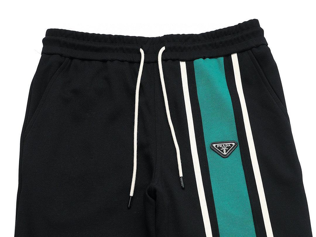 Prada Long Pant 'Black/Green' - Banlieue91