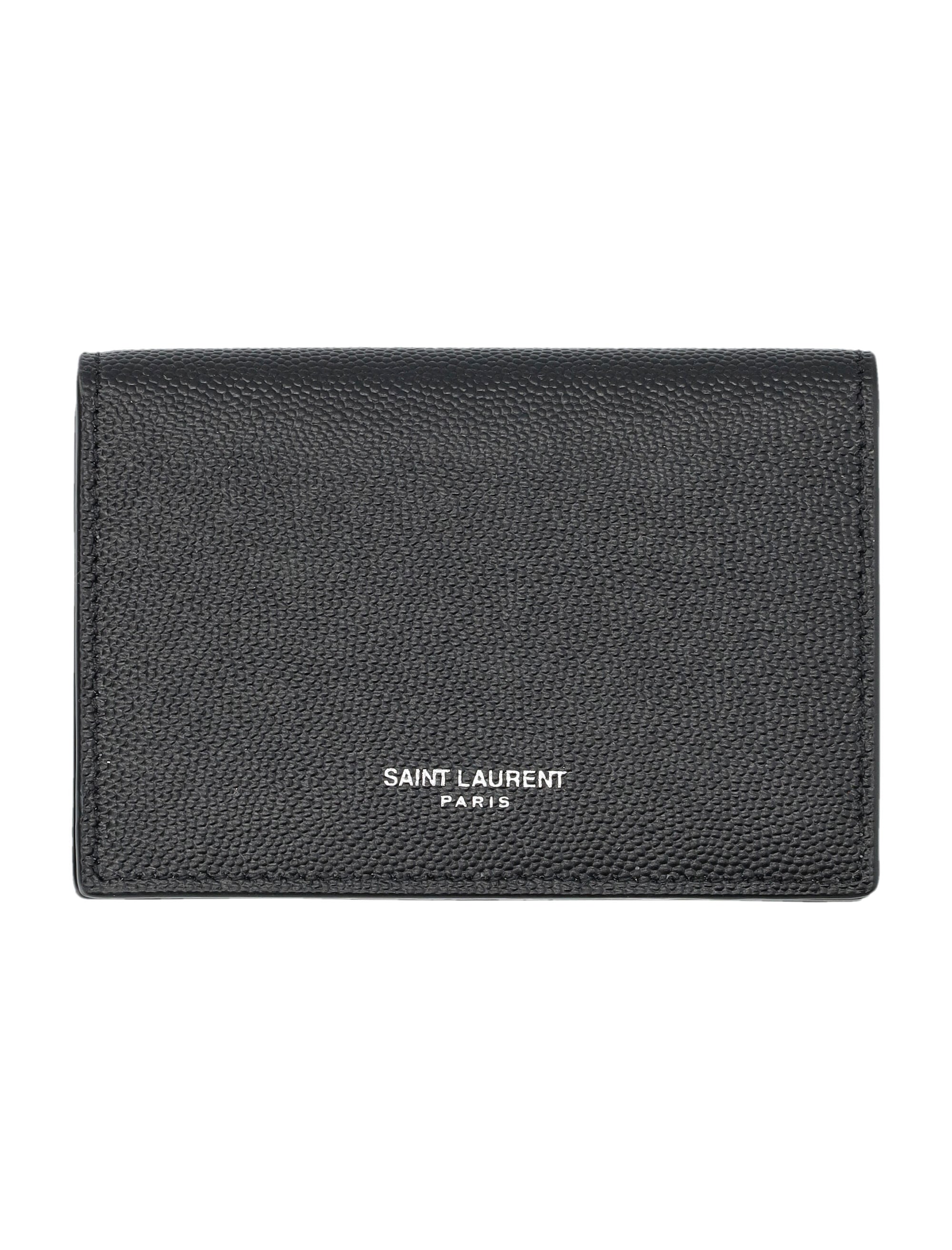 SAINT LAURENT Mini Flap Card Holder - Banlieue91 -
