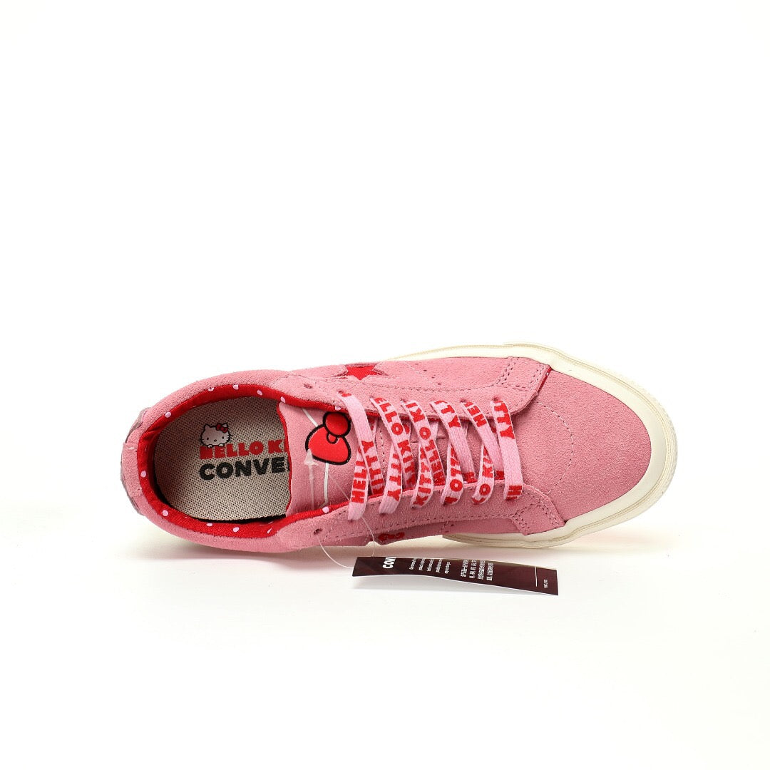 Hello Kitty x Converse One Star Suede Low "Prism Pink" - Banlieue91
