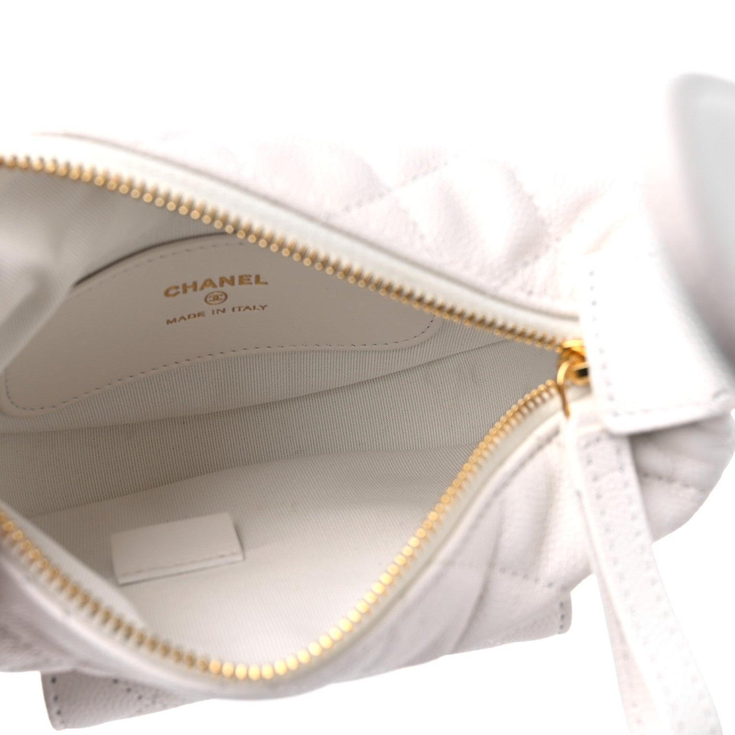 Chanel Caviar Quilted Polly Pocket Pouch Hobo - Banlieue91