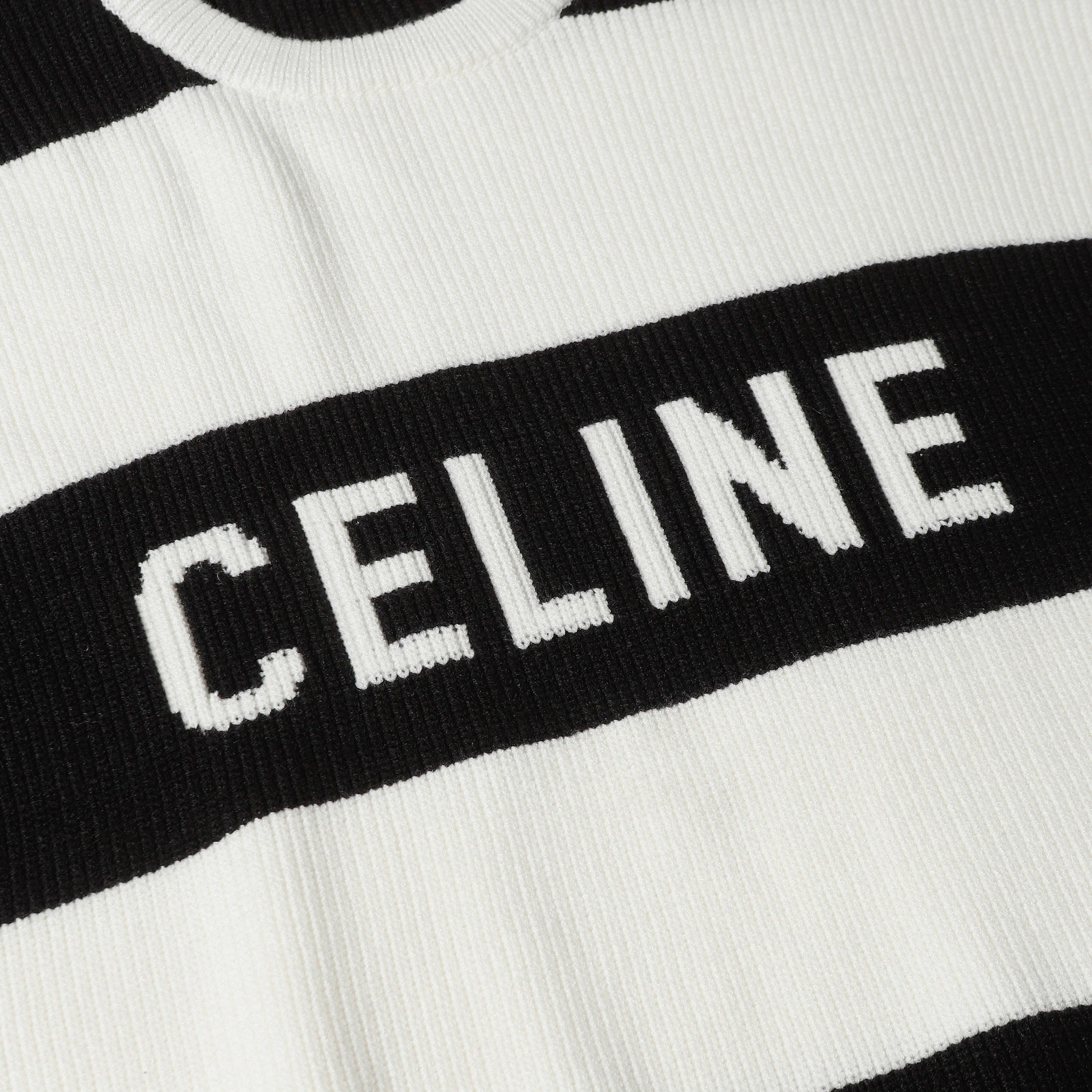CELINE Large Silhouette Striped Sweater - Banlieue91 -