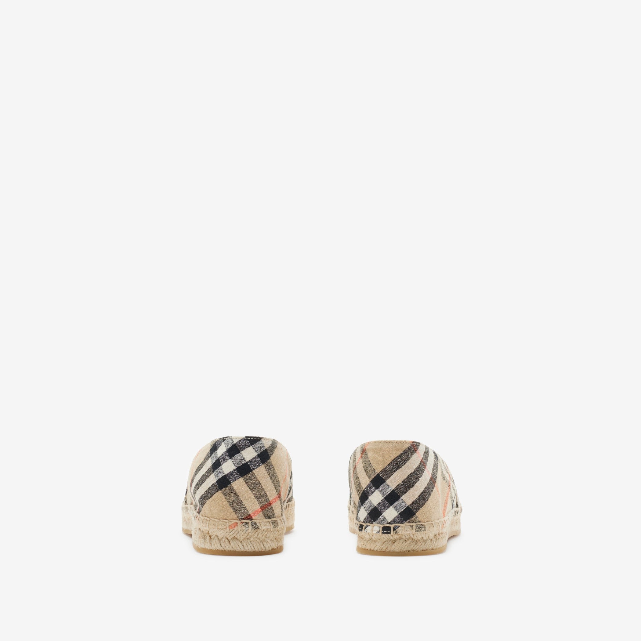 Burberry Check Mews Espadrilles