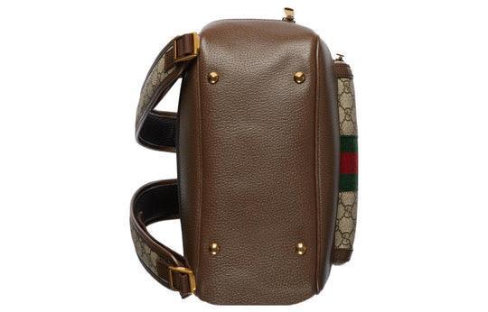 Gucci Ophidia GG Medium Backpack 'Beige Ebony' - Banlieue91