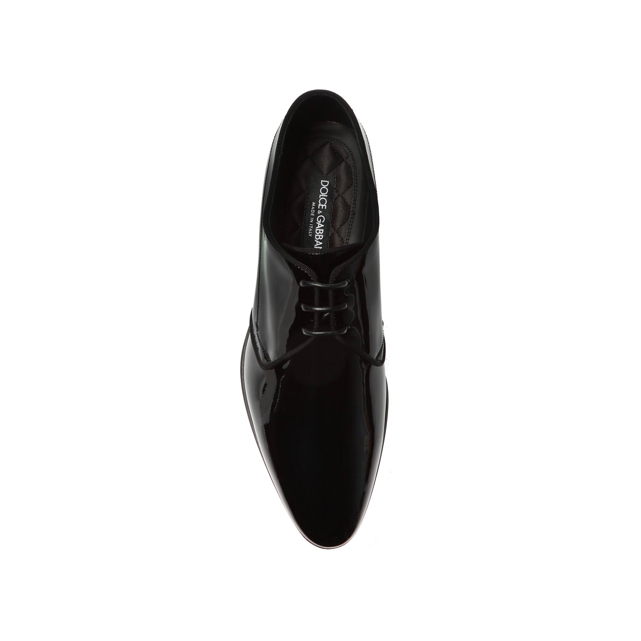 Dolce & Gabbana Patent Leather Derbies - Banlieue91 -