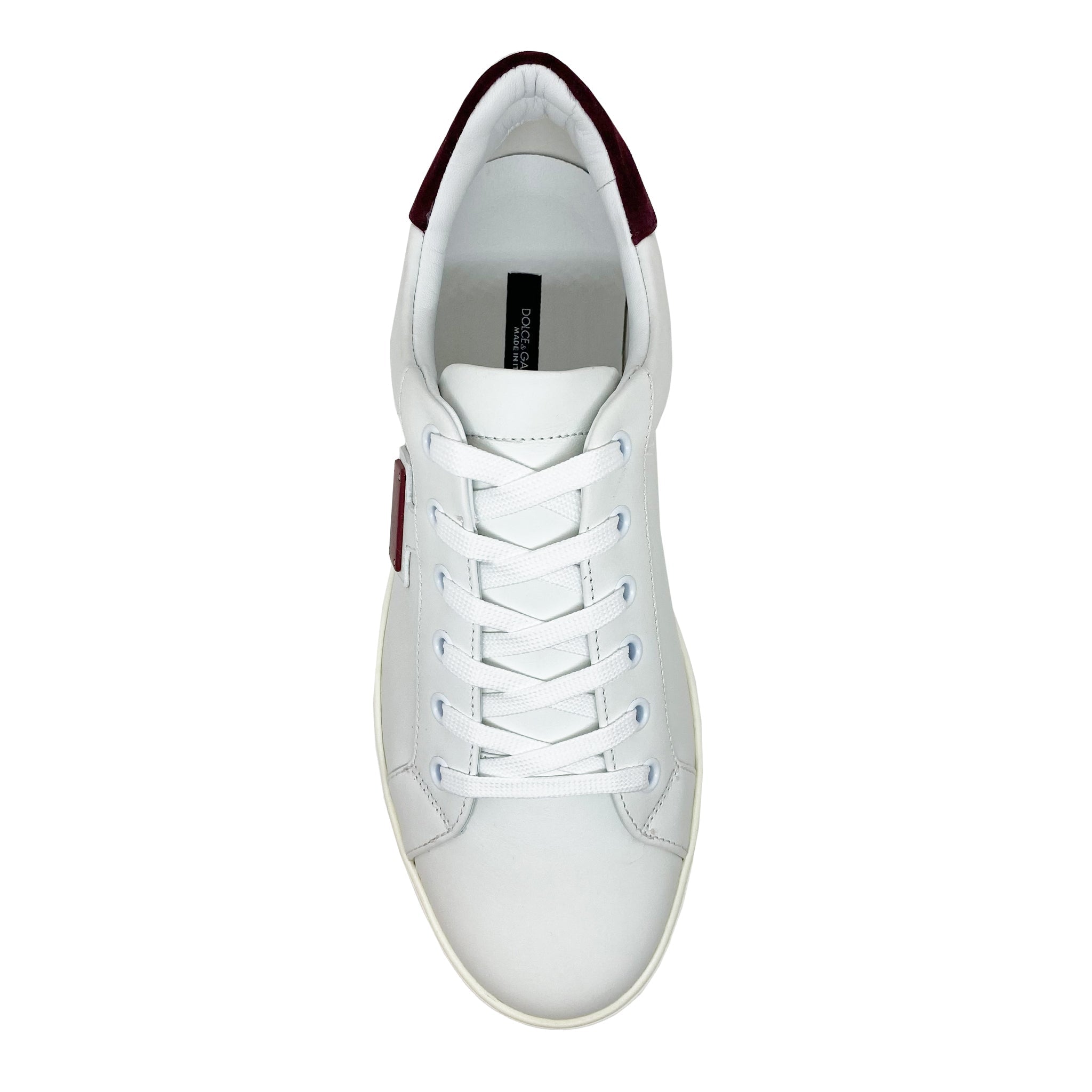 Dolce & Gabbana Logo Leather Sneakers - Banlieue91 -