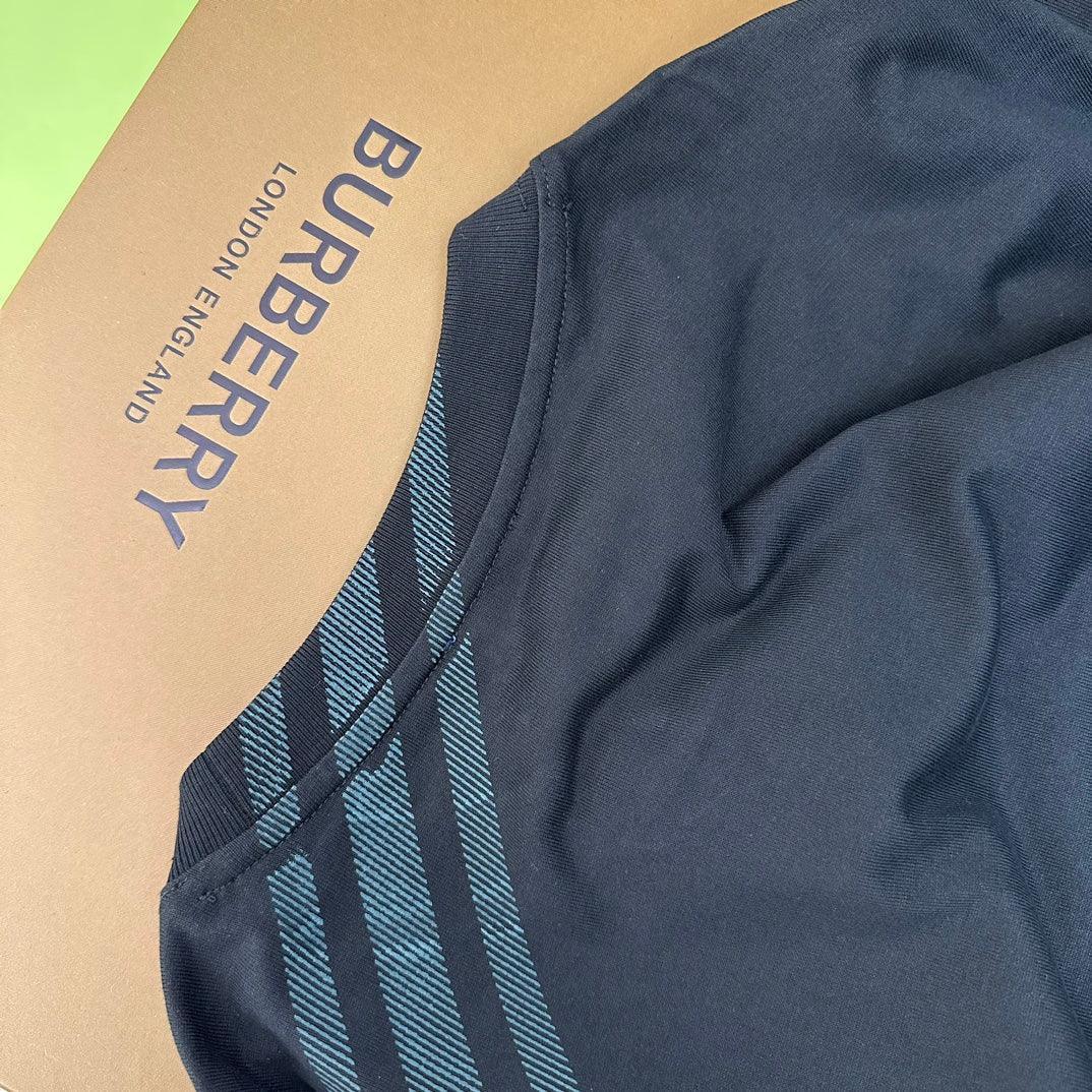 Burberry T-Shirt Without Collar 'Black' - Banlieue91