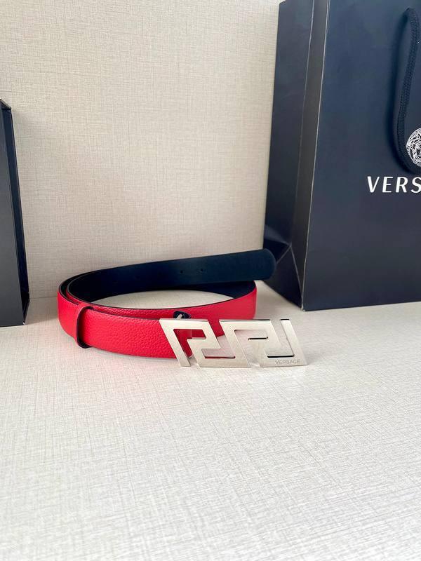 Versace Medusa Belt 'Red' - Banlieue91