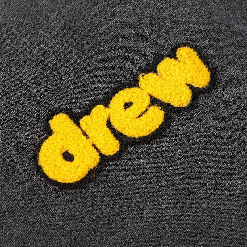 Drew House Secret Smiling Face Alphabet Long Sleeves 'Grey' - Banlieue91