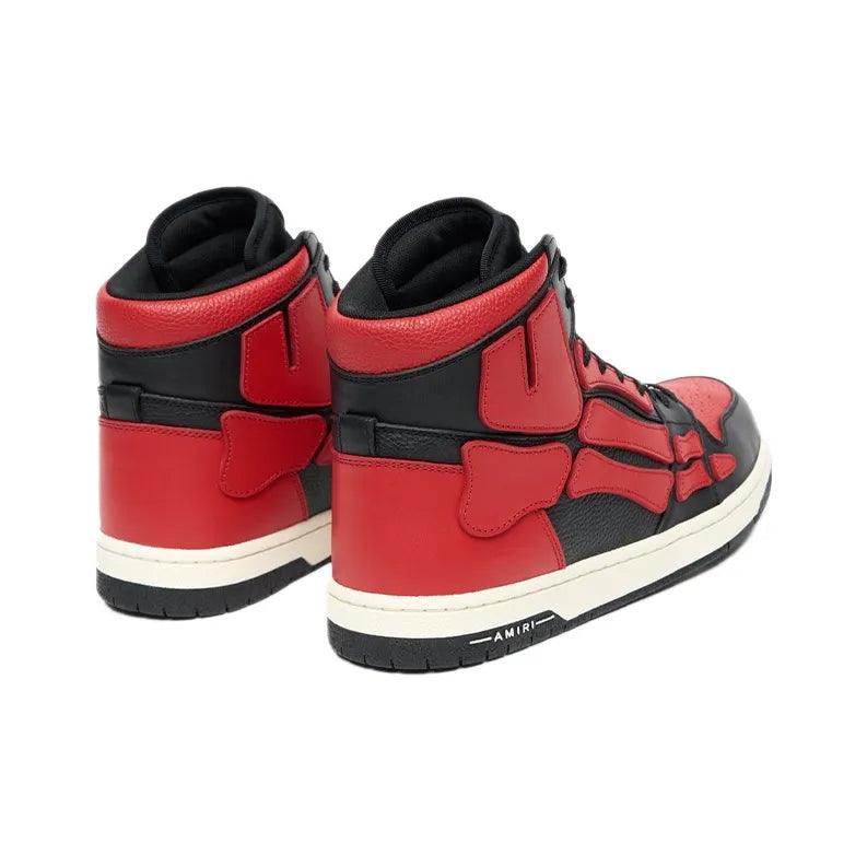 AMIRI Skel Top Hi Black Red White - Banlieue91 -