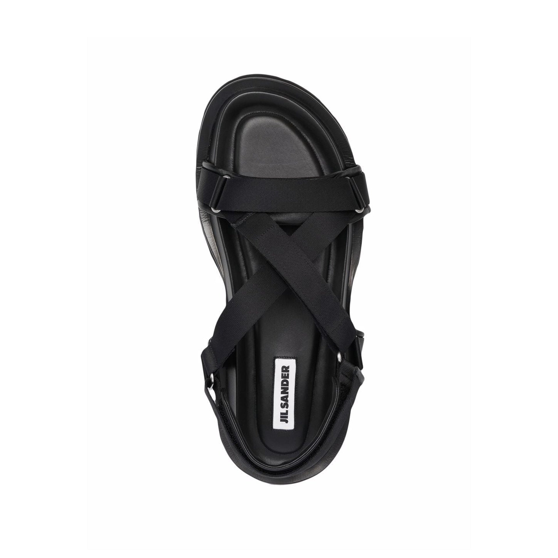 Jil Sander Velcro Strap Sandals - Banlieue91 -