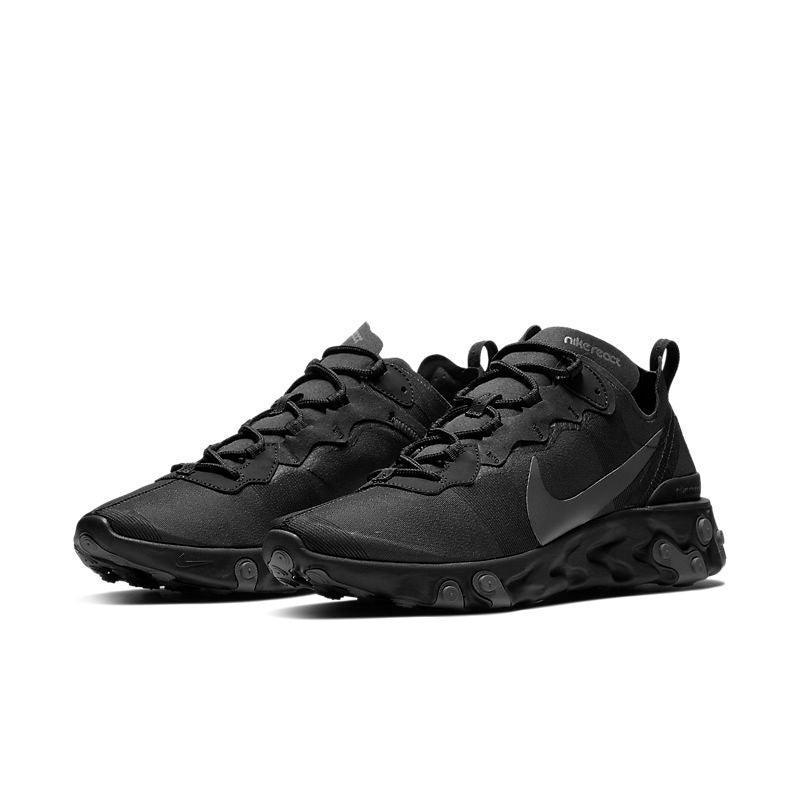 Nike React Element 55 'Triple Black' - Banlieue91