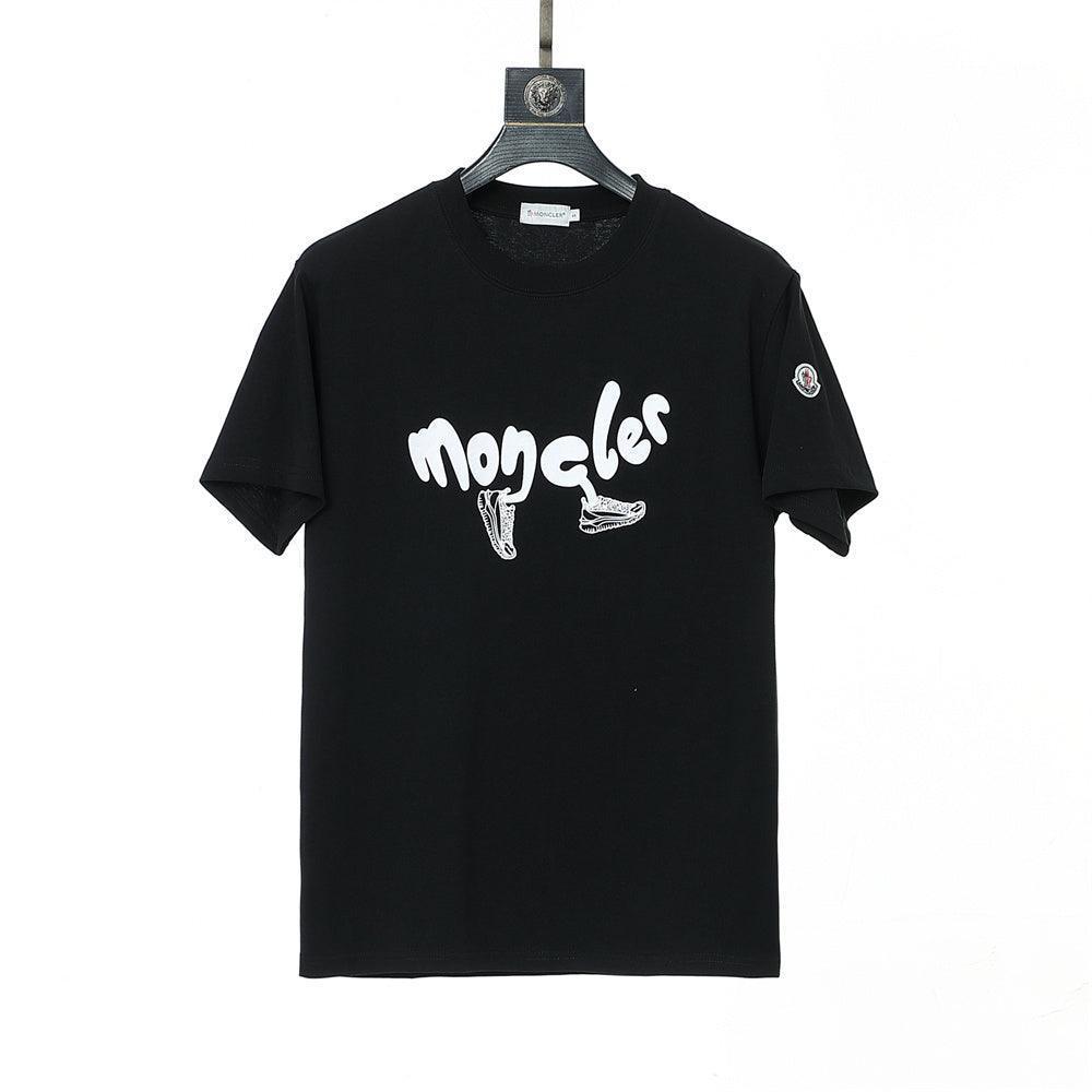 Moncler T-Shirt Without Collar 'Black' - Banlieue91