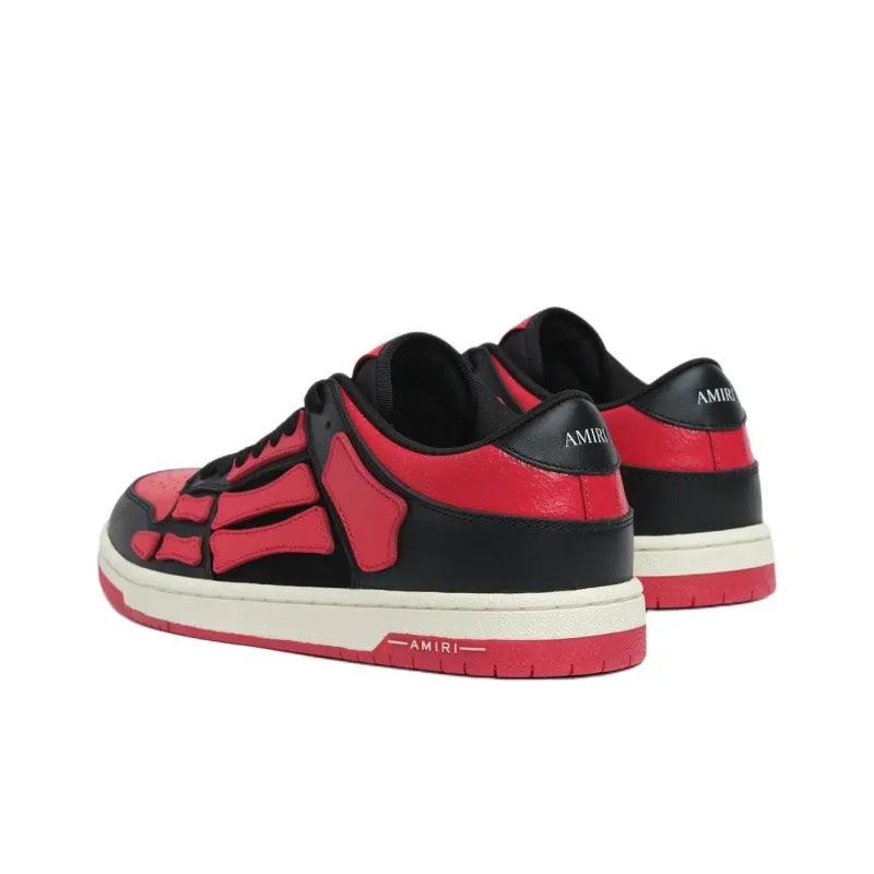 AMIRI Skel Top Low Low Top Skateboard Shoes Men's Red - Banlieue91 -
