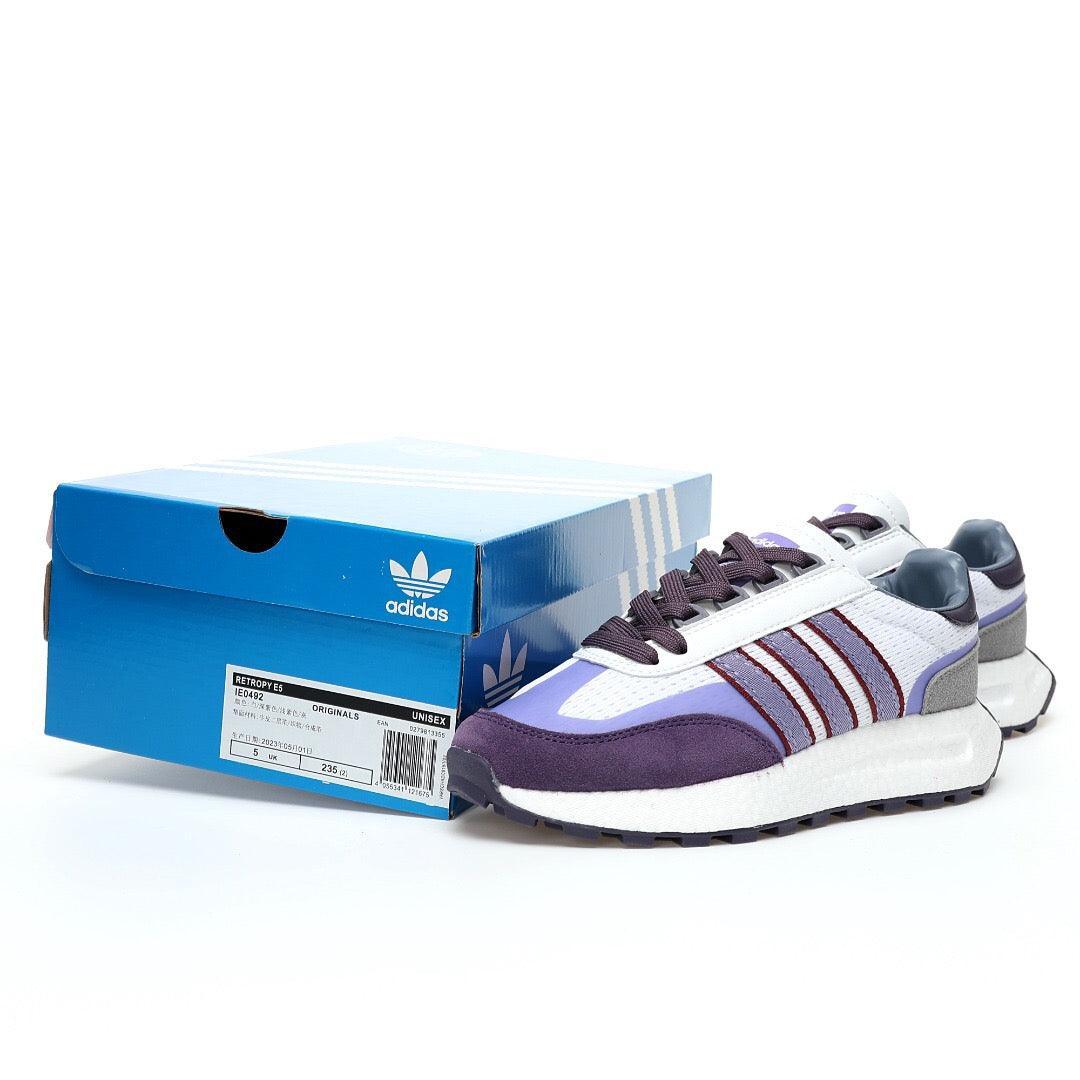 Adidas Retropy E5 'White Purple Black' - Banlieue91