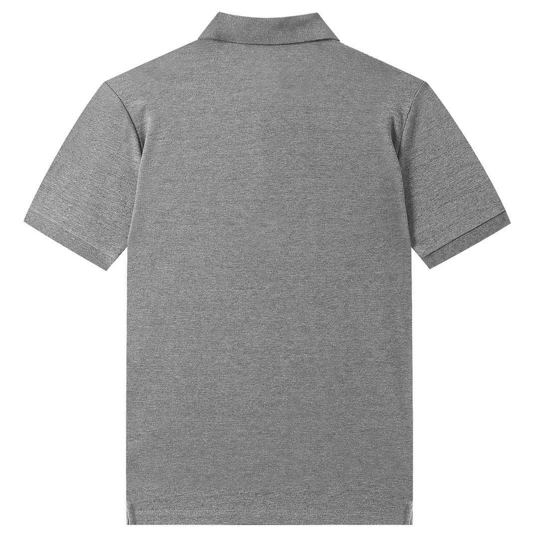 Burberry Smoke Grey T-Shirt With Collar - Banlieue91