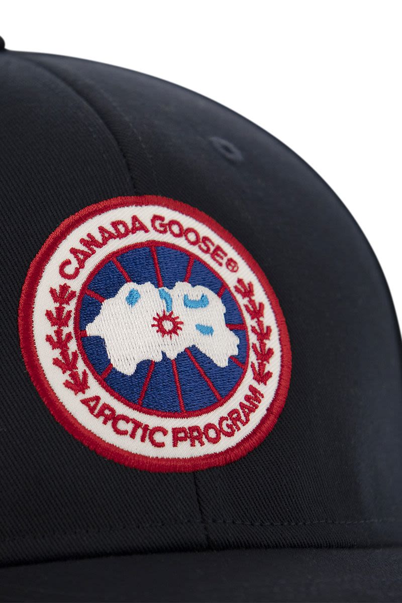 CANADA GOOSE Classic Logo Patch Baseball Hat - Banlieue91 -