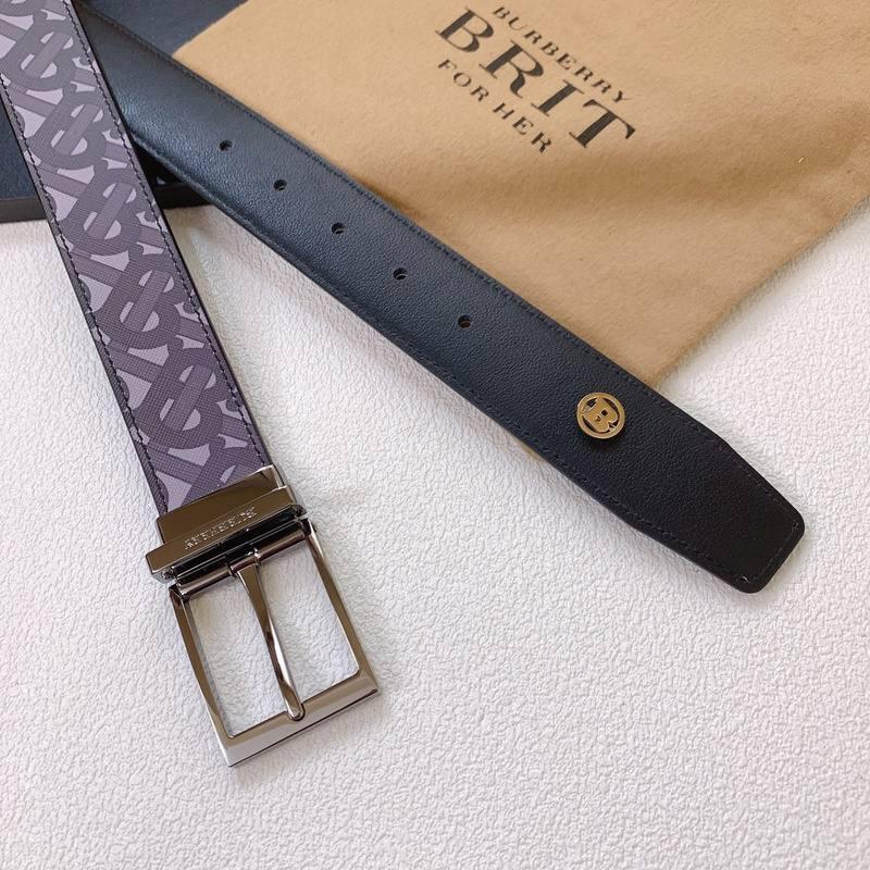 Burberry Leather Vintage Belt - Banlieue91