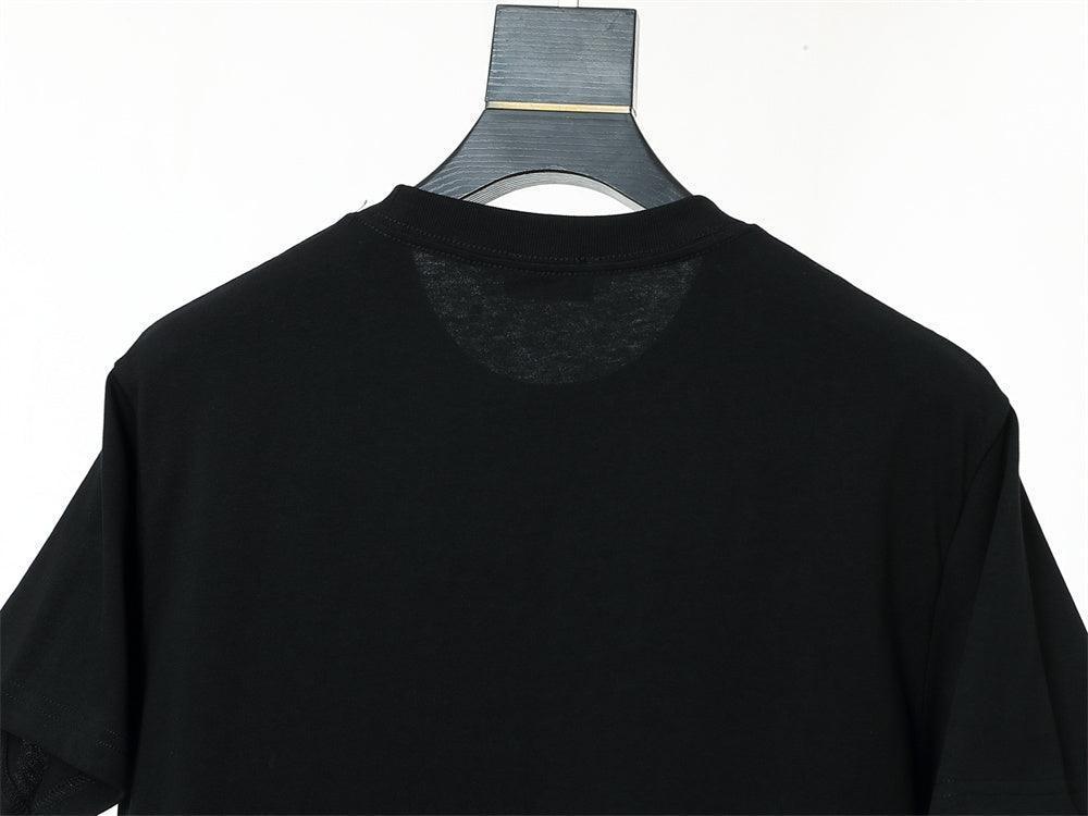 Fendi T-Shirt without Collar 'Black-Yellow' - Banlieue91