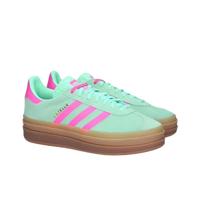 Adidas Originals Gazelle Bold 'Pulse Mint Screaming Pink' - Banlieue91 -