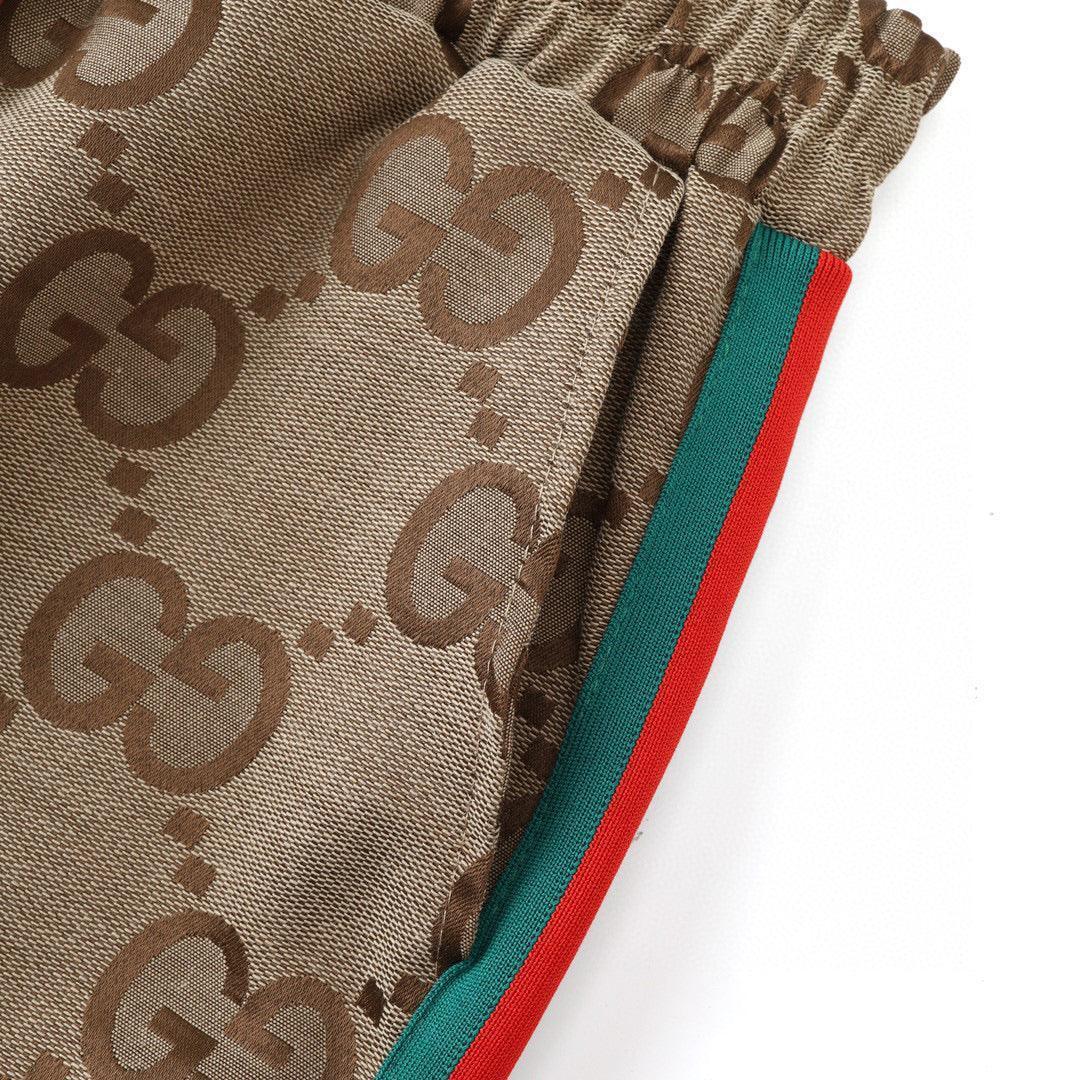 Gucci Long Pant 'Brown/Red/Green' - Banlieue91