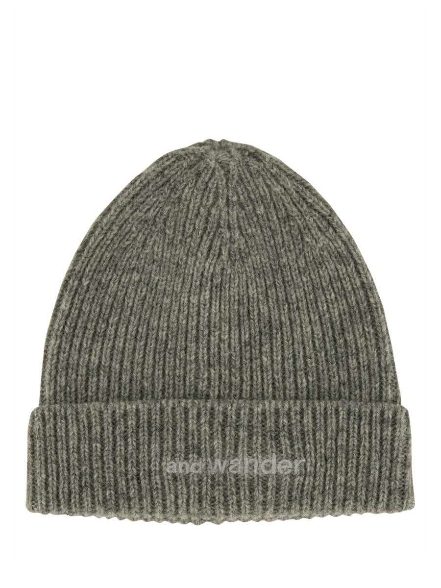 AND WANDER Beanie Hat with Logo - Banlieue91 -
