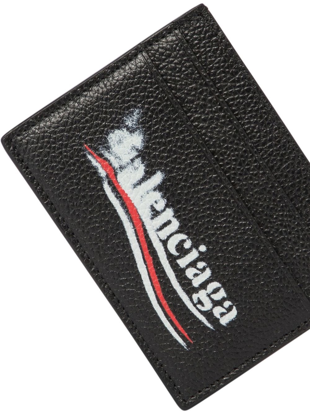 BALENCIAGA Mini Leather Credit Card Case - Banlieue91 -