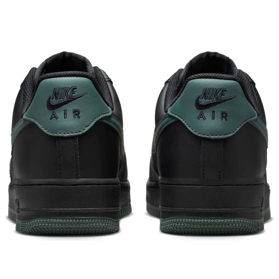 Nike Air Force 1 Low 'Black Vintage Green' on a model, representing a perfect lifestyle sneaker for fall.