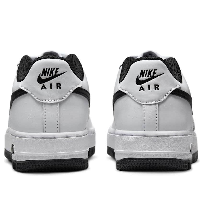 Nike Air Force 1 LV8 'White Black' sneaker highlighting its bold colorway and sporty look.