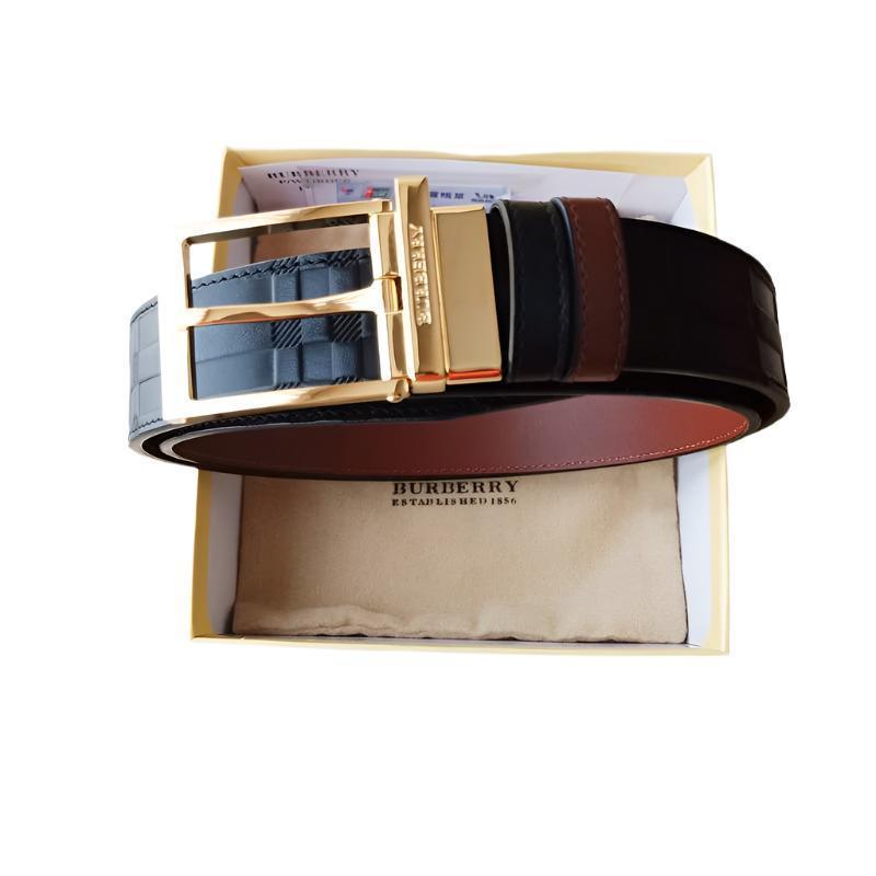 Burberry Leather Vintage Belt 'Black' - Banlieue91