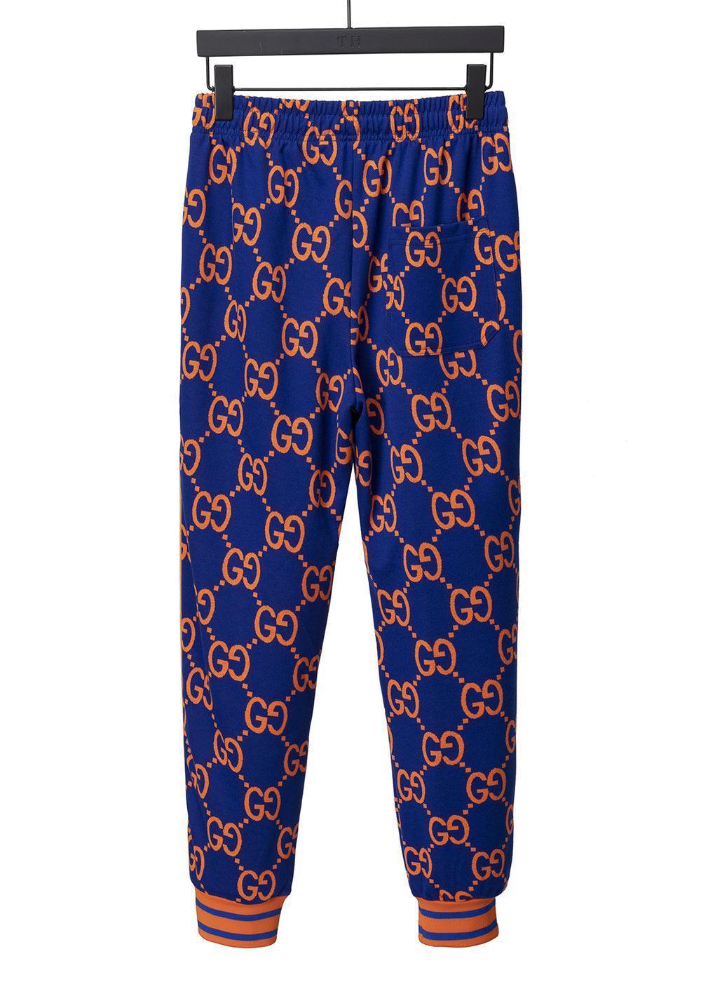 Gucci Long Pant 'Blue/Orange' - Banlieue91