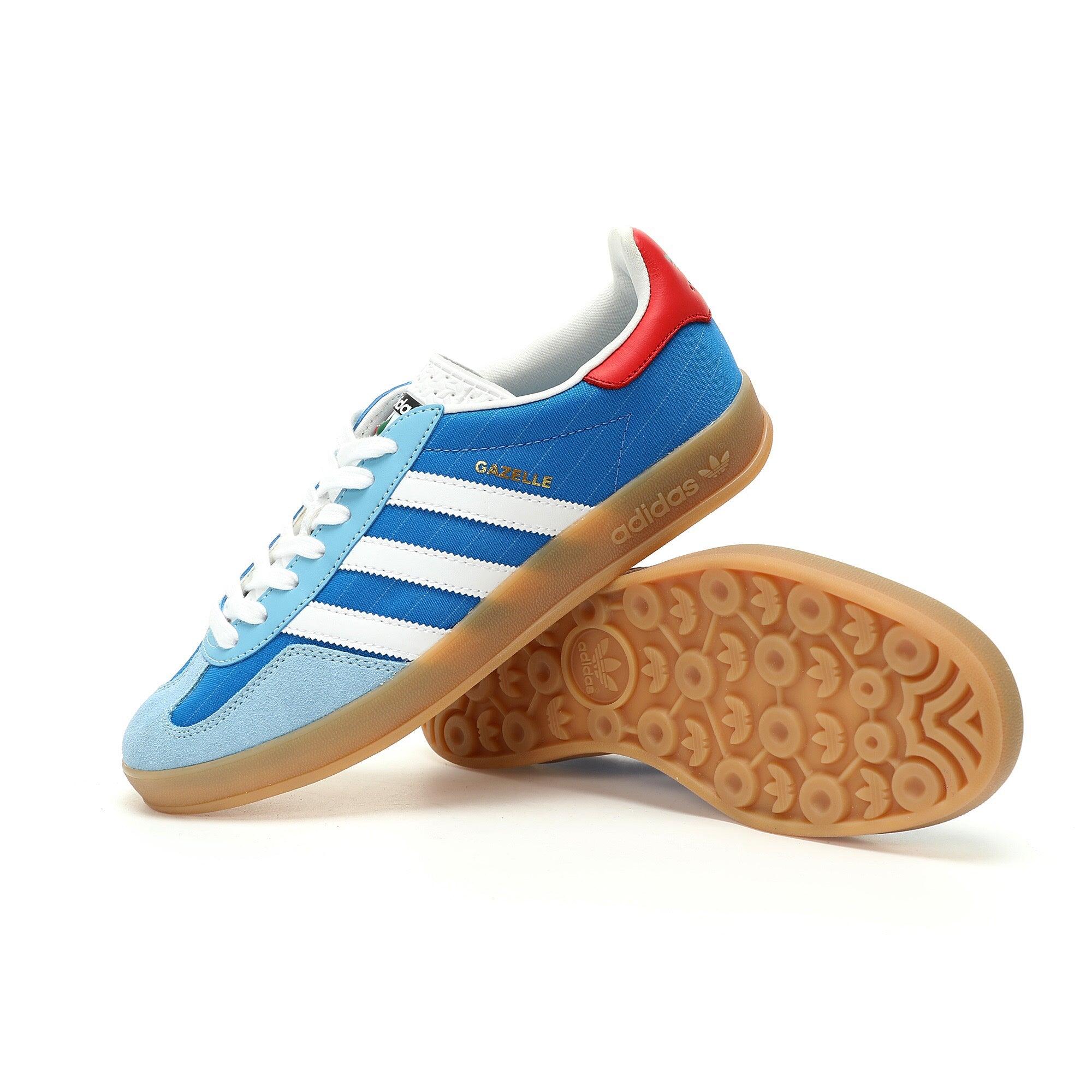 Adidas Originals Gazelle Indoor 'Olympic Pack - Blue' - Banlieue91 -