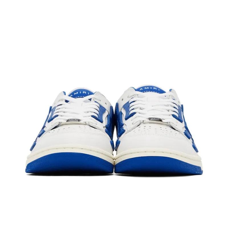 AMIRI Skel Top Low White Blue - Banlieue91 -