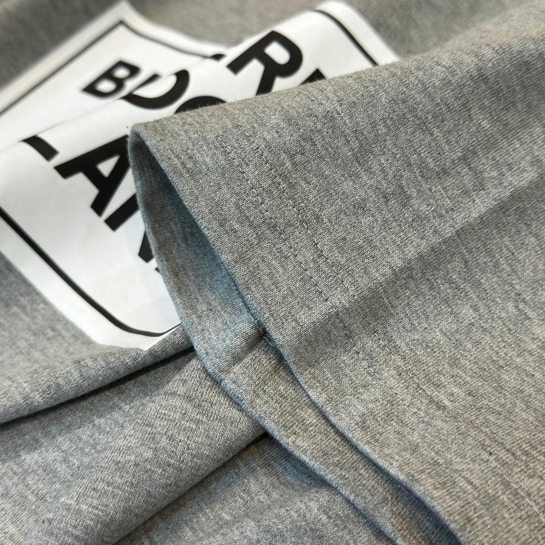 Burberry Grey T-Shirt Without Collar - Banlieue91
