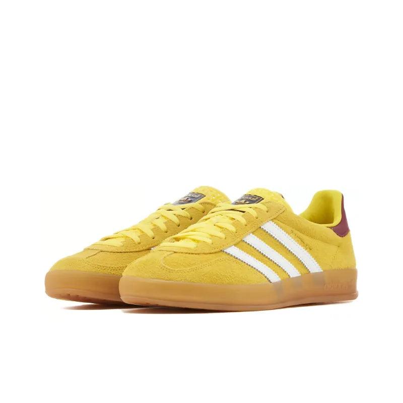 Adidas Originals Gazelle Indoor 'Bright Yellow Burgundy' - Banlieue91 -