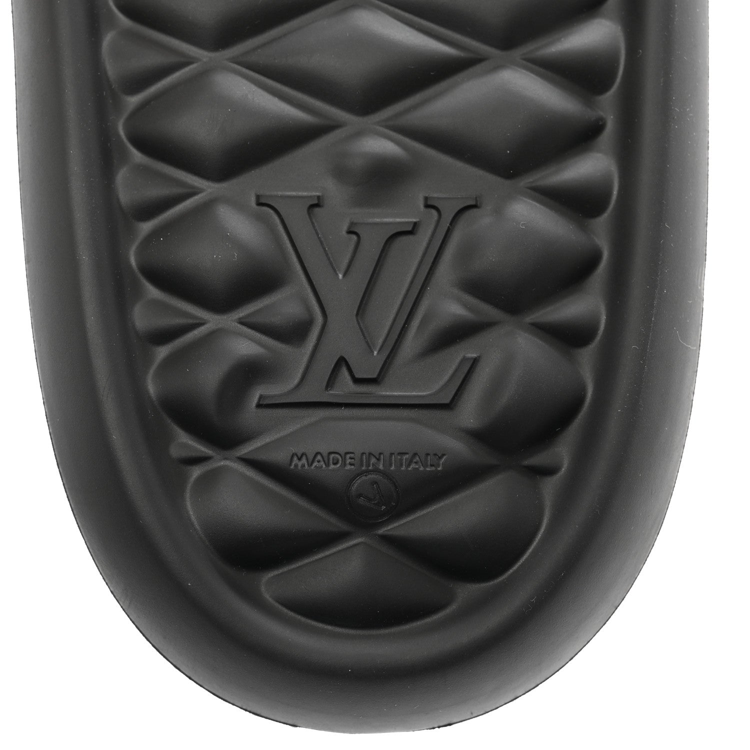 Louis Vuitton Rubber Monogram Men's Waterfront Mules 'Brown'