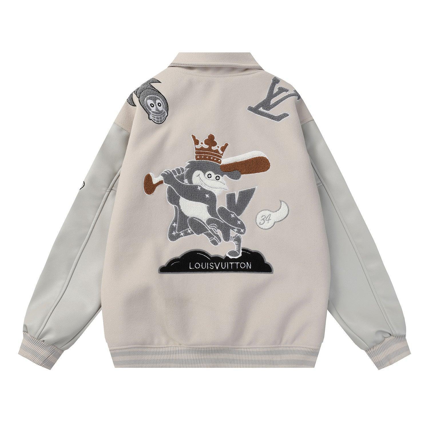 LOUIS VUITTON Varsity Jacket 'Beige' - Banlieue91