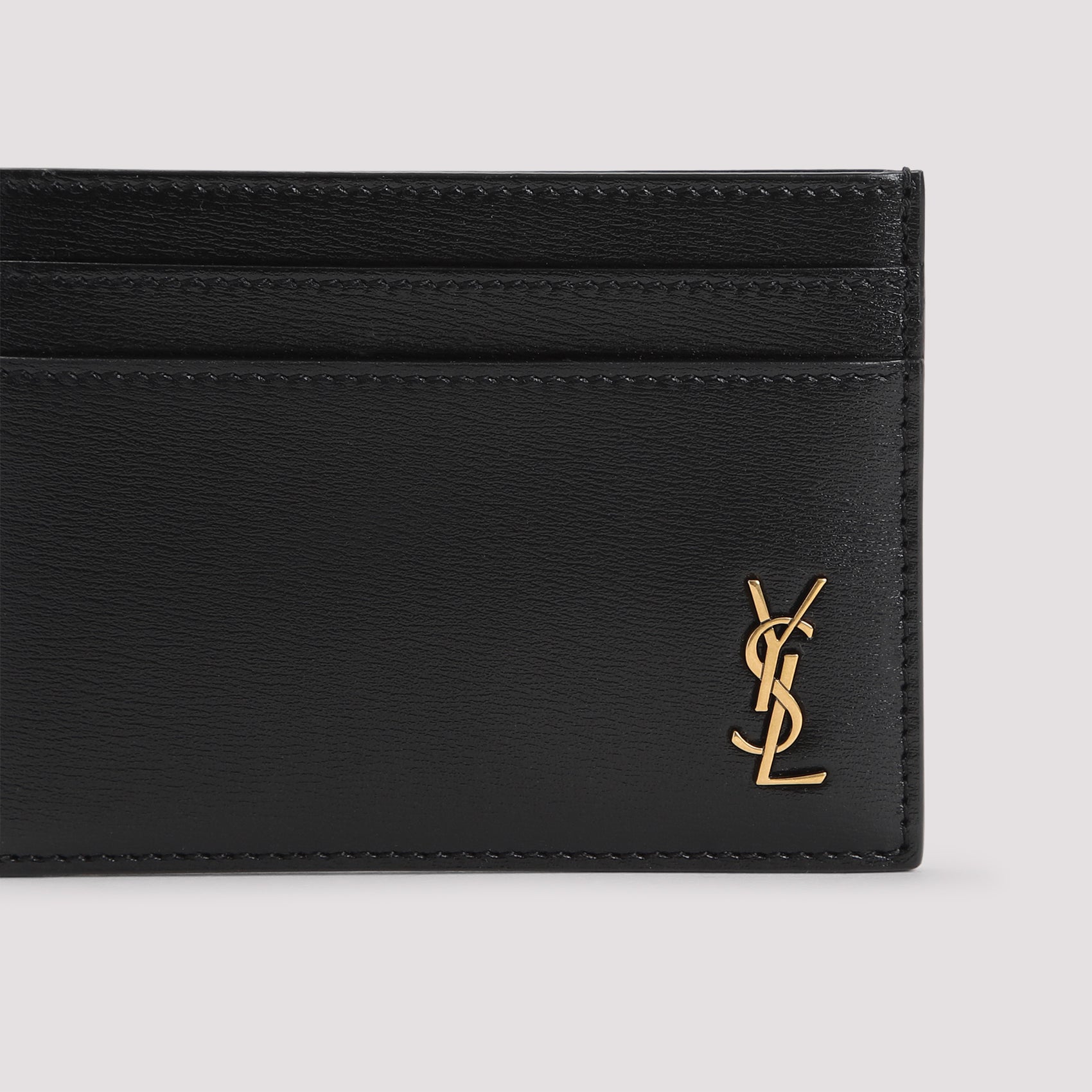 SAINT LAURENT Mini Leather Card Case - Banlieue91 -