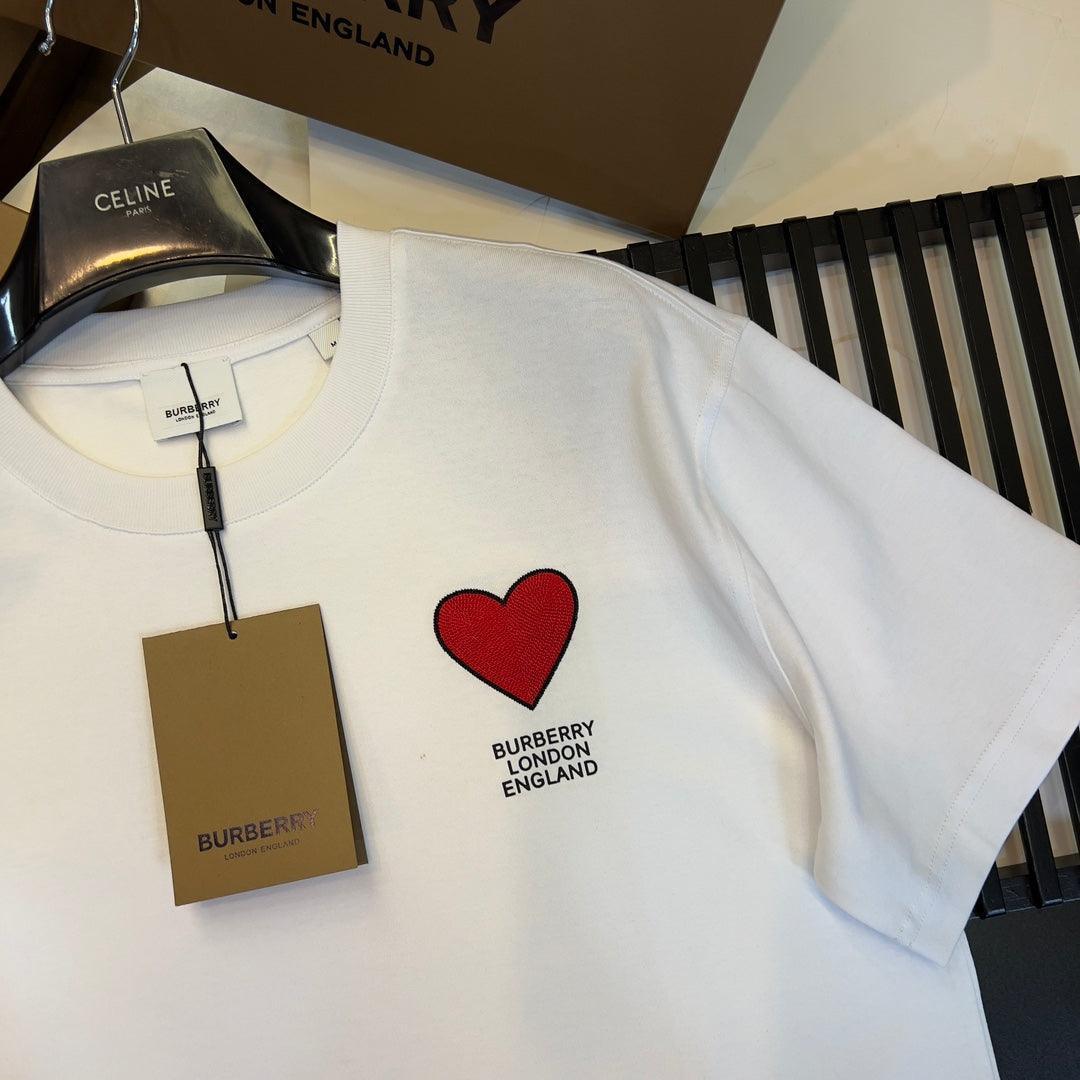 Burberry T-Shirt Without Collar 'White' - Banlieue91