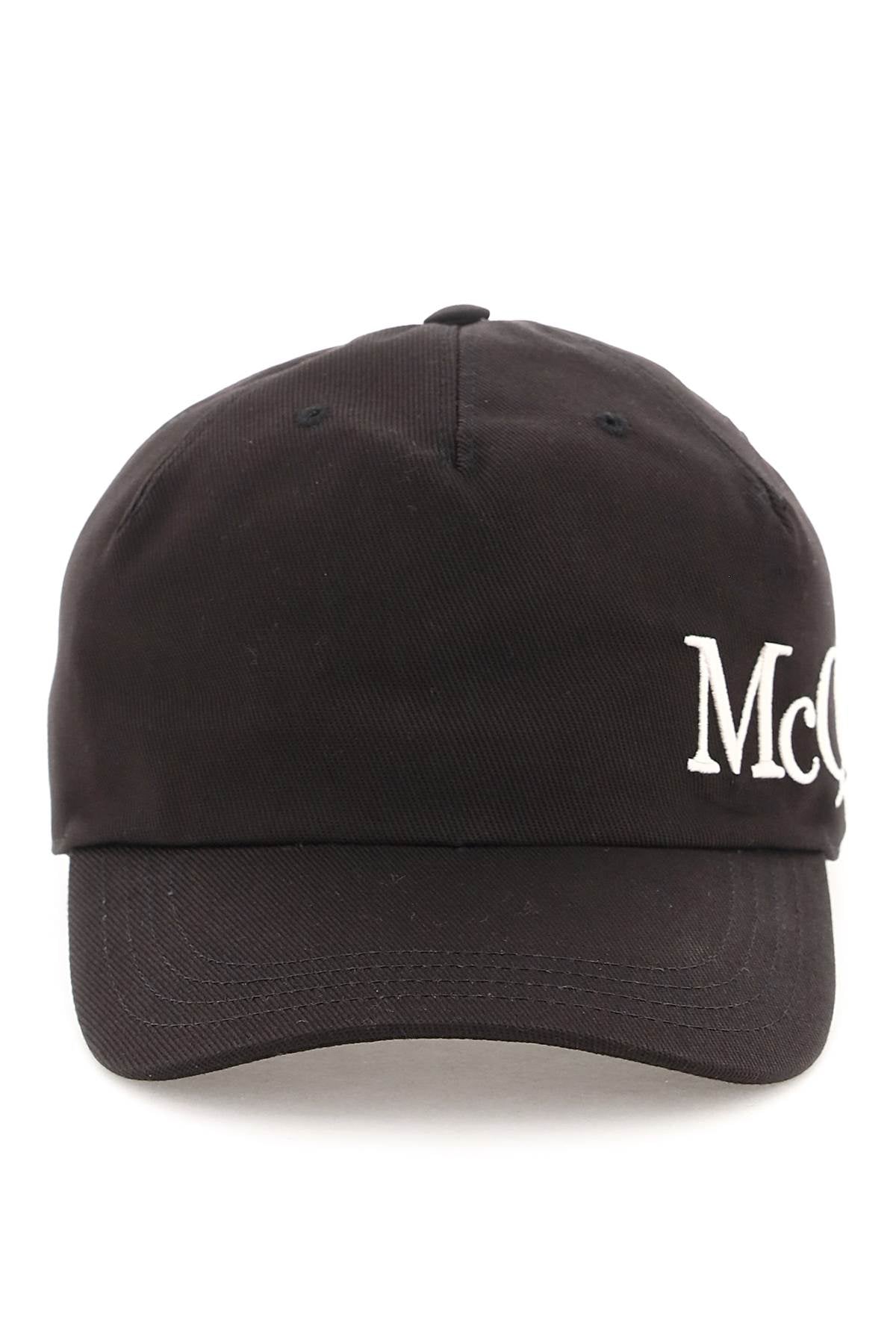ALEXANDER MCQUEEN Classic Gabardine Baseball Cap - FW23 Edition - Banlieue91 -