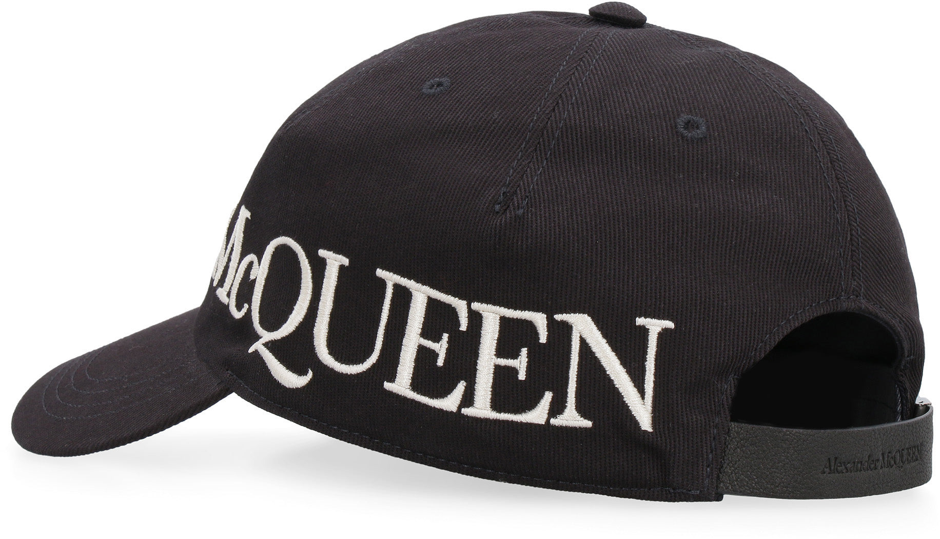 ALEXANDER MCQUEEN Classic Gabardine Baseball Cap - FW23 Edition - Banlieue91 -
