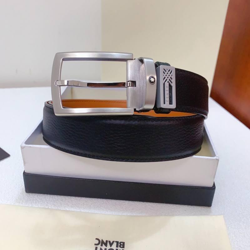 Mont Blanc Reversible Men's Belt 'Black/Brown' - Banlieue91