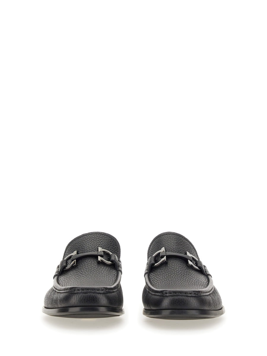 Ferragamo Ornament Gancini Hook Moccasins for Men - Banlieue91 -
