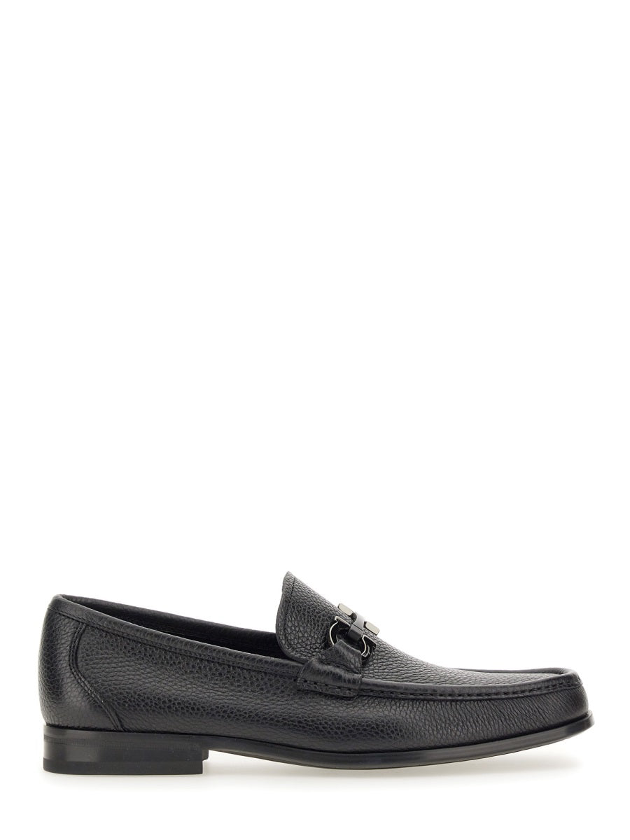Ferragamo Ornament Gancini Hook Moccasins for Men - Banlieue91 -