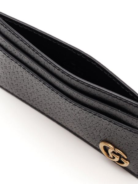GUCCI Leather GG Marmont Mini Card Holder - Banlieue91 -