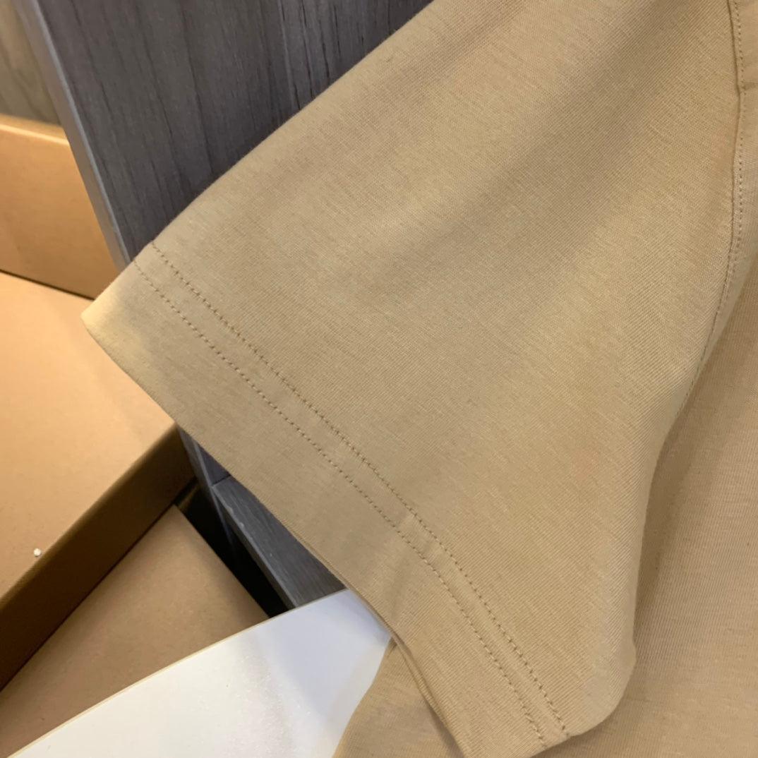 Burberry Beige T-Shirt Without Collar - Banlieue91