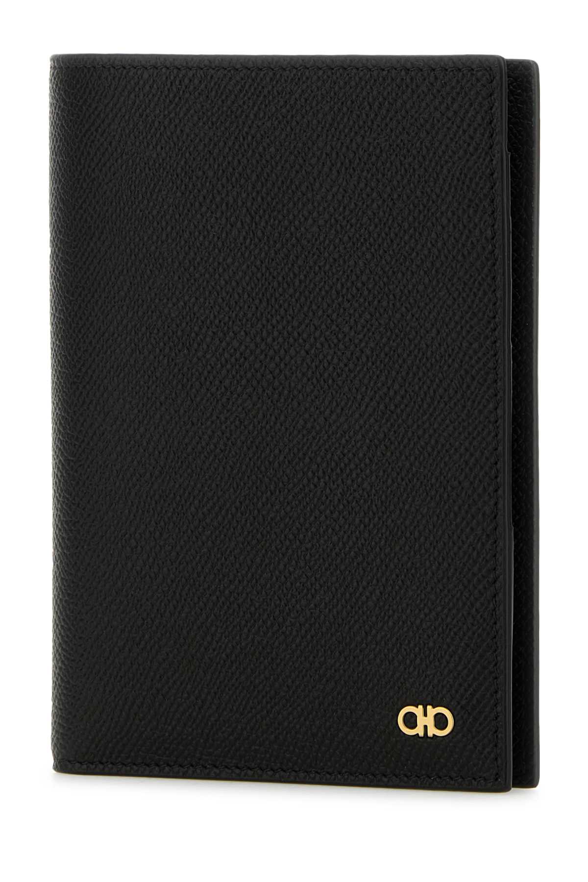 Ferragamo Elegant Mini Leather Passport Holder - Banlieue91 -
